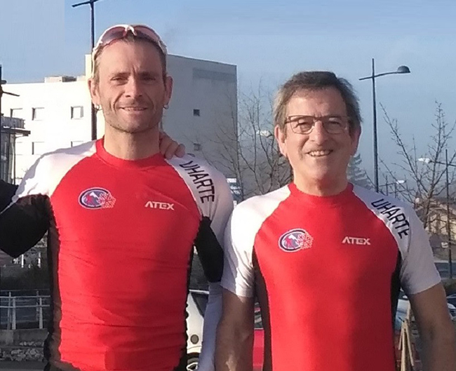 Dos navarros en la carrera m&aacute;s larga de Suecia